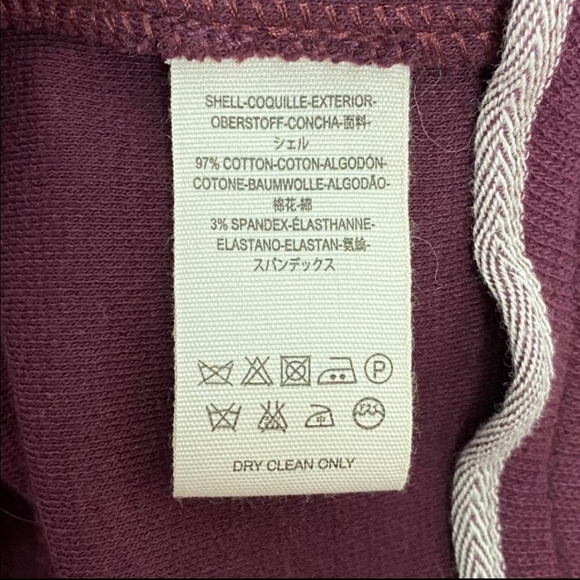 Free People Flared Femme Open Jacket Burgundy - Picture 7 of 9